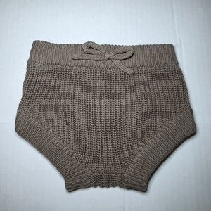 GRAYSON COLLECTIVE Brown Knit Bloomers Size 3-6 months